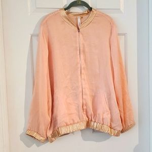 Pink Bomber Jacket